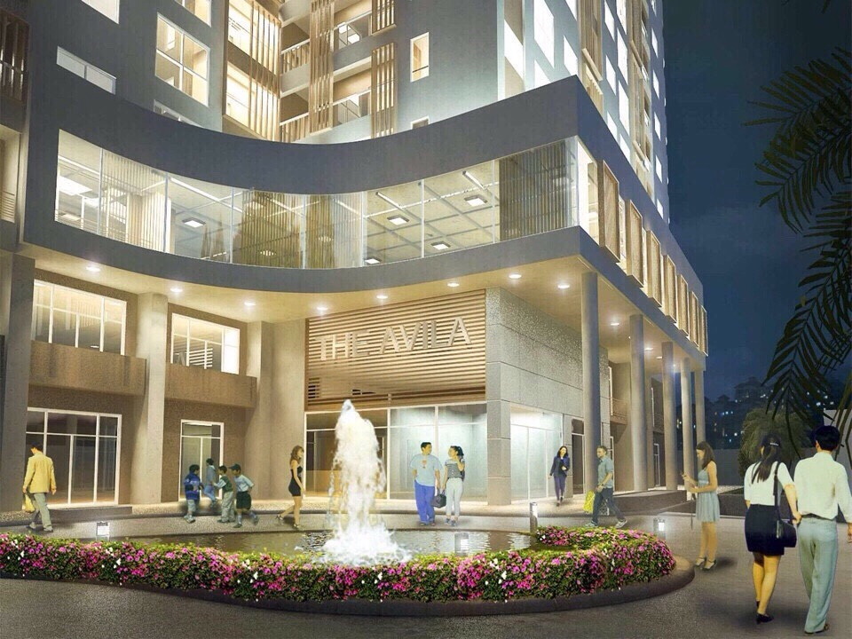 Phối cảnh chung cư The Avila 22 tầng