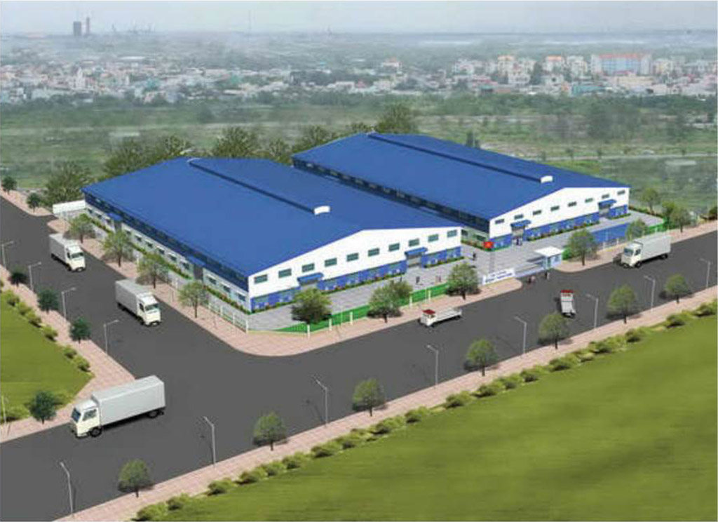 Nhà xưởng công ty Thành Công KCN Lê Minh Xuân