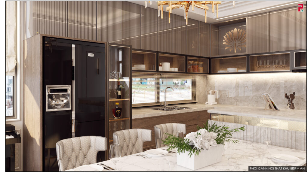 Phối cảnh nội thất Saigon Golden House
